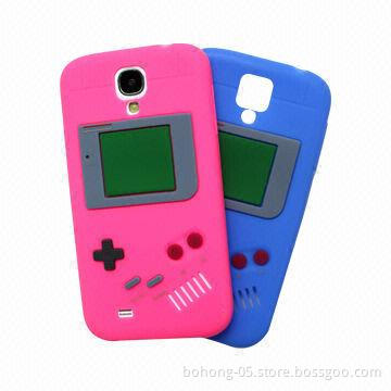 Cases for Samsung S4/I9500, Made of Silicone, Game Consoles Appearance
